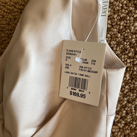 David’s Bridal Bridesmaid Dress! NWT! - Picture 3 of 5